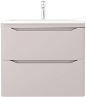 Style Line Тумба под раковину Марелла 60 Люкс Plus антискрейтч подвесная карамель матовая